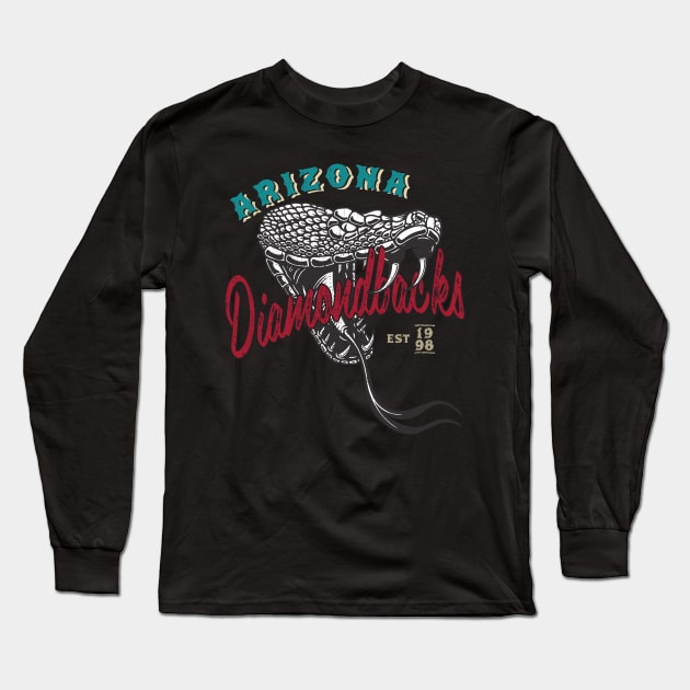 Venom Ball Dbacks Long Sleeve T-Shirt by LunaGFXD